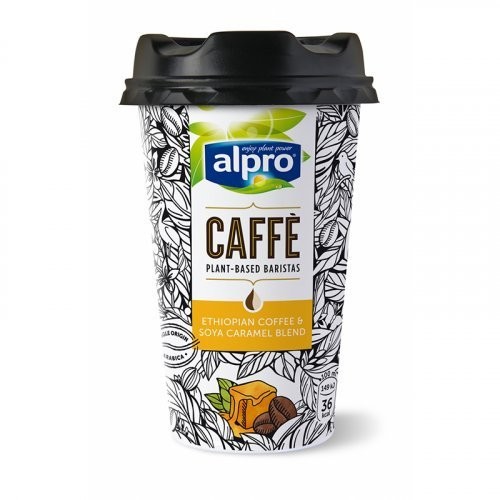 Alpro kávés szójaital karamell ízesítéssel 235 ml