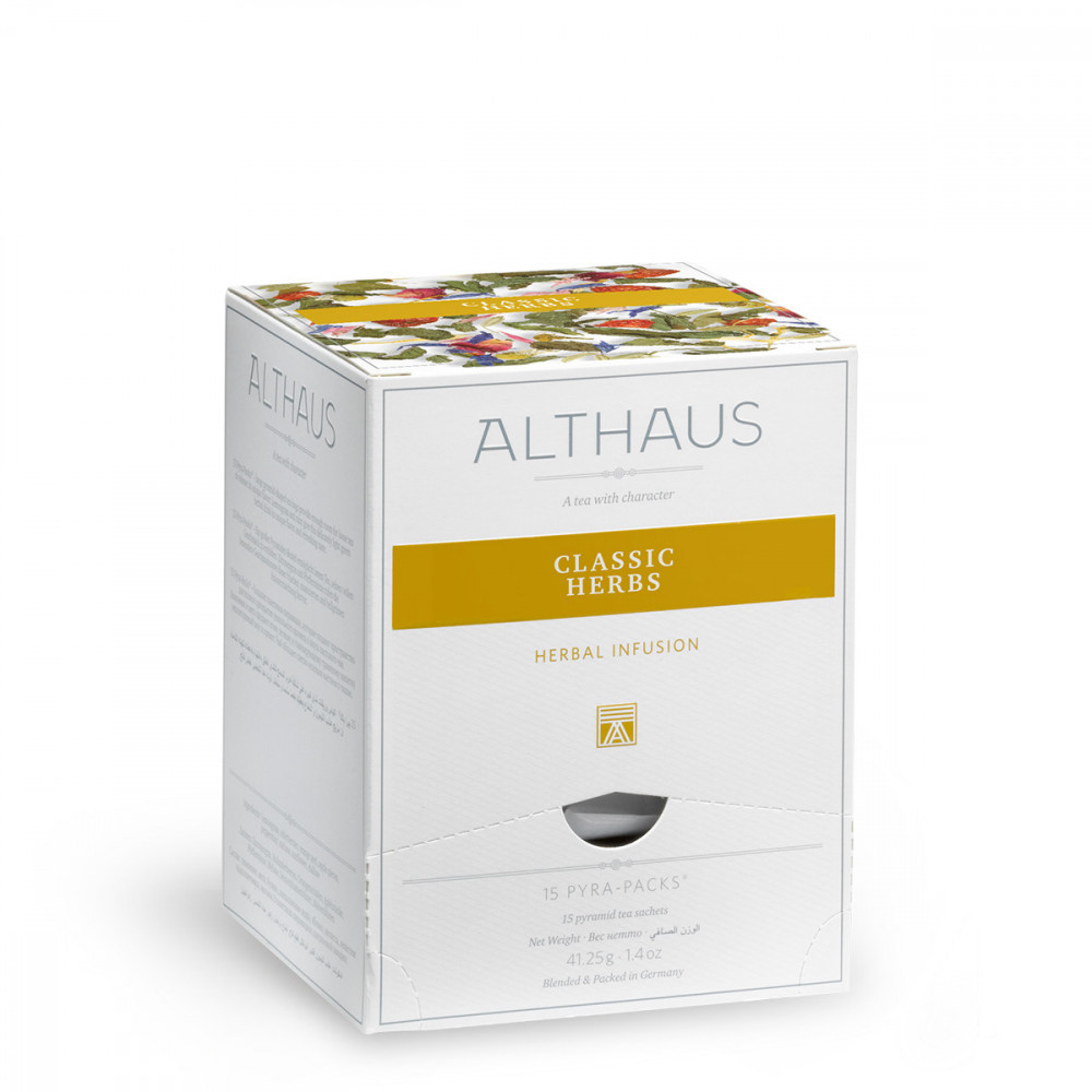 Althaus Classic Herbs Pyra Pack selyemfilteres relax herba tea