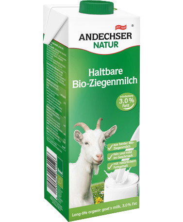 Andechser bio kecsketej 3% 1000 ml