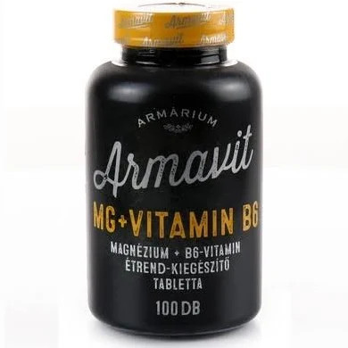 Armárium armavit magnézium+b6 vitamin étrend-kiegészítő tabletta 100 db