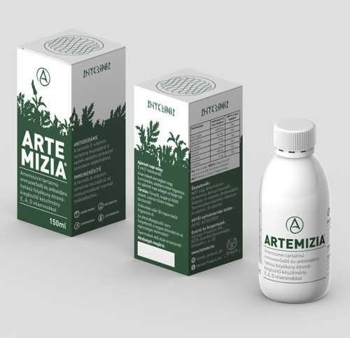 Artemizia artemisinin tartalmú immunerősítő és antioxidáns hatású folyékony étrend kiegészítő 150 ml