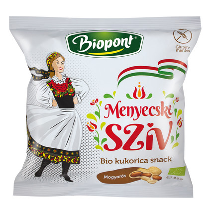 BIOPONT BIO KUKORICÁS SNACK MENYECSKE SZ