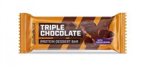 BIOTECH DESSERT BAR TRIPLA CSOKIS 50G