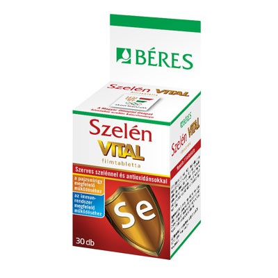 Béres szelén vital filmtabletta 30 db