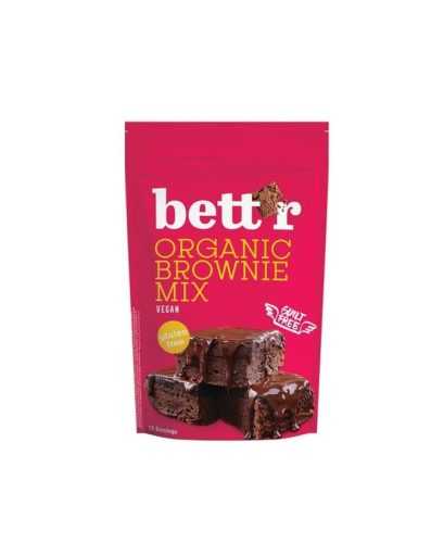 Bettr bio vegán gm brownie sütemény mix por 400 g