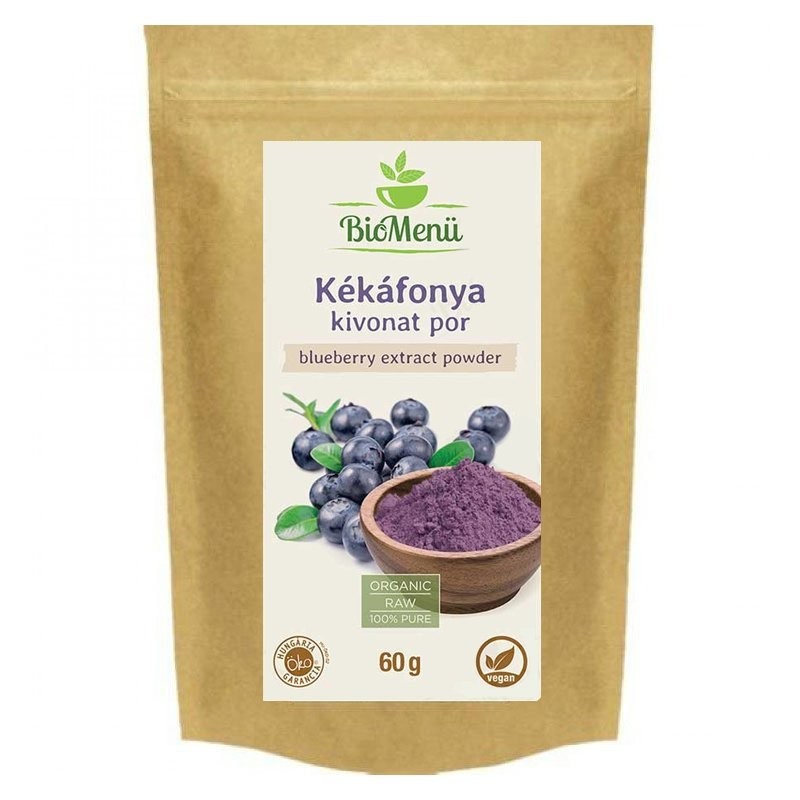 Bio menü bio kékáfonya kivonat por 60 g