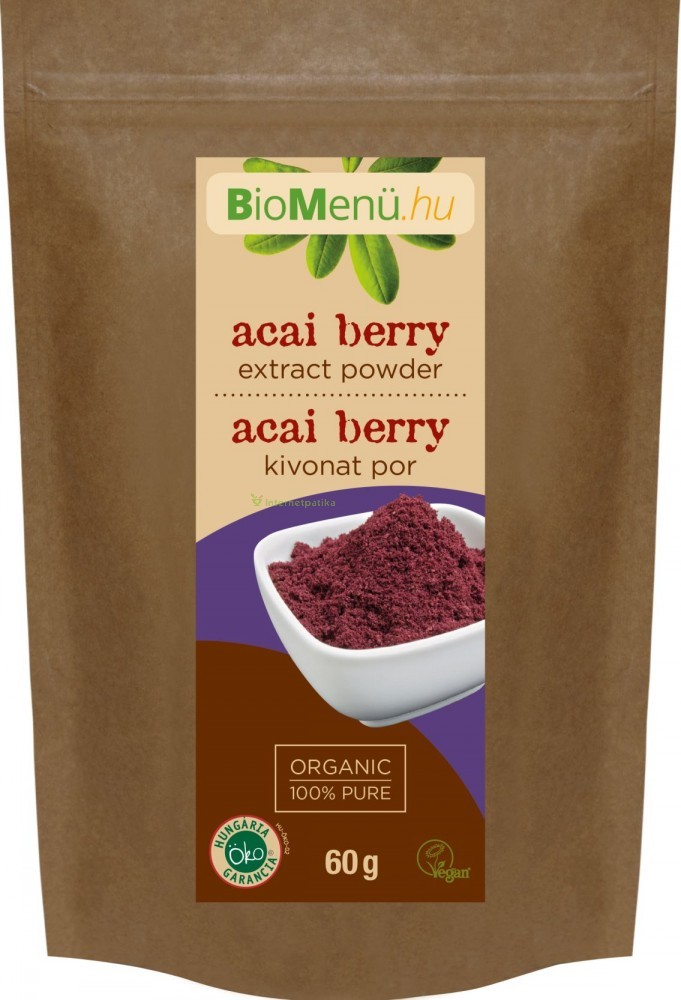 BioMenü BIO ACAI bogyó kivonat por 60 g