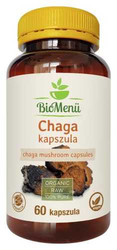 BioMenü BIO CHAGA kapszula 60 db 240 mg-os kapszula Új termék