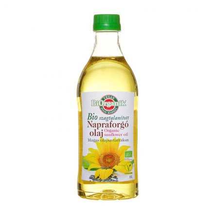 Biorganik bio napraforgó olaj 1000 ml