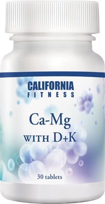 CaliVita California Fitness Ca-Mg with D+K (30 tabletta)