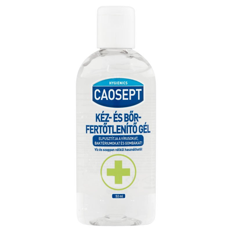 Caosept kéz- és bőrfertőtlenítő gél átlátszó 90 ml