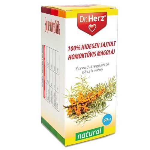 DR.HERZ 100% HIDEGEN SAJTOLT HOMOKTÖVIS MAGOLAJ 50ML