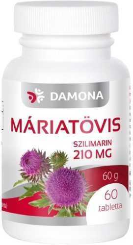 Damona Máriatövis Szilimarin 210mg tabletta (60x)