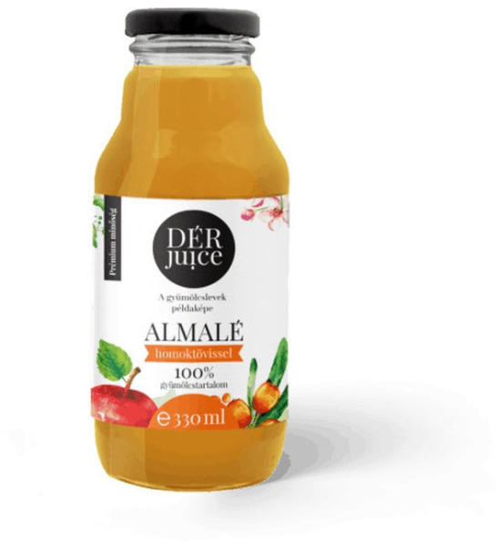 Dér juice almalé homoktövissel 90-10% 330 ml