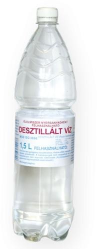 Desztilált viz 1500 ml