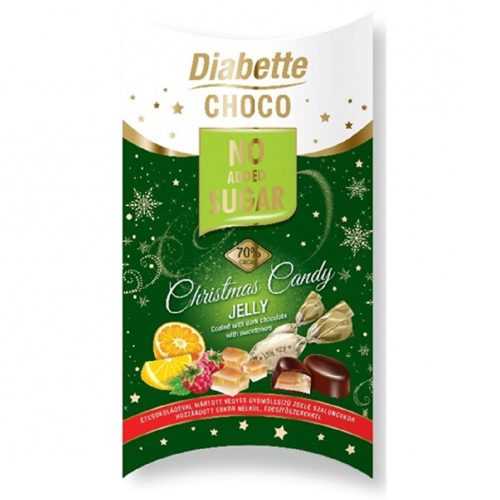 Diabette jelly vegyes gyümölcs zselé cukorka 70g