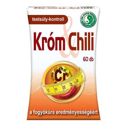 Dr.chen króm és chili kapszula a fogyókúra eredményességéért 60 db