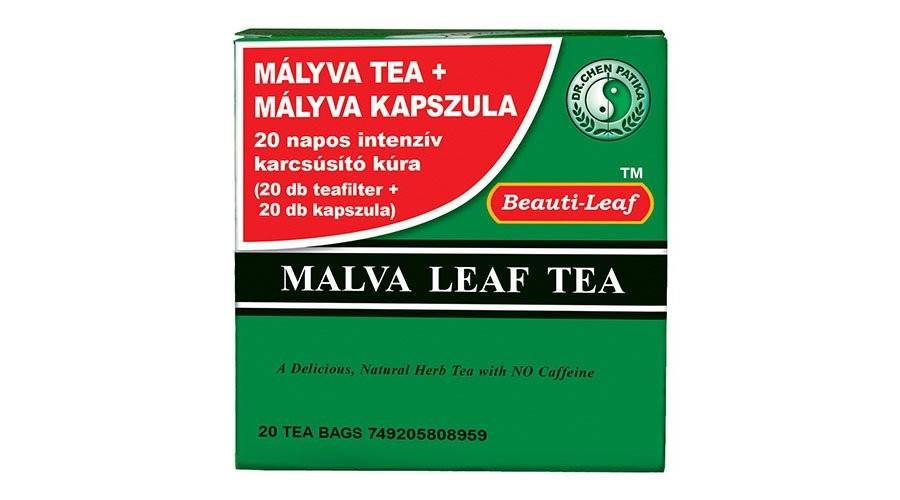 Dr.chen mályva tea 20x2g+kapszula 40 g