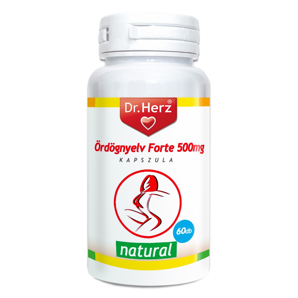 Dr.herz ördögnyelv forte 500 mg kapszula 60 db