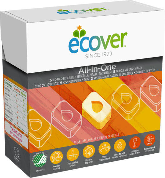 Ecover all in one mosogatógép tabletta 25 db