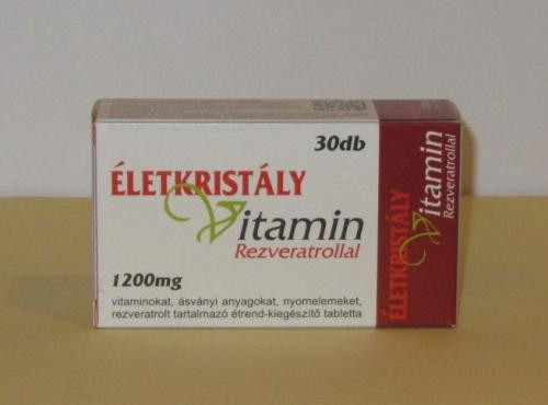 Életkristály Vitamin Rezveratrollal 30 db