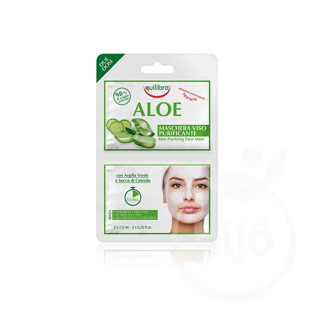 Equilibra aloe tisztító arcmaszk 15 ml