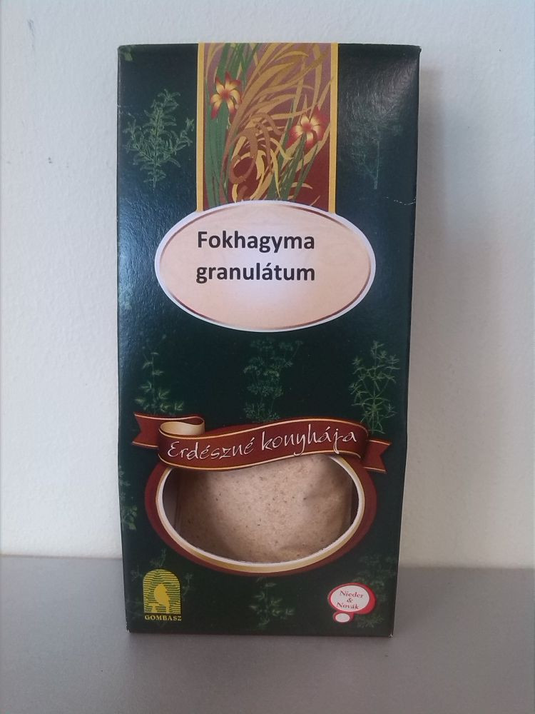 Erdészné Fokhagyma Granulátum 40 g