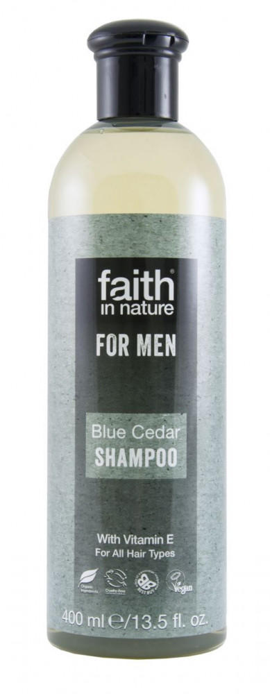 FAITH FOR MEN SAMPON KÉK CÉDRUS 400ML 400 ml