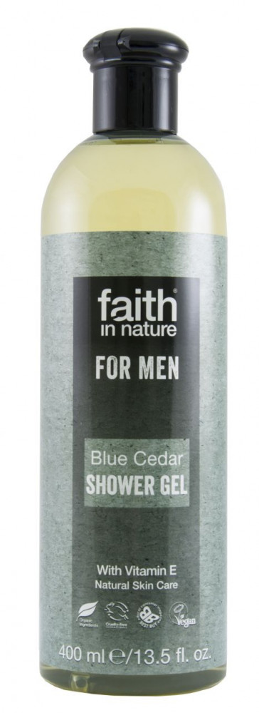 FAITH FOR MEN TUSFÜRDŐ KÉK CÉDRUS 400ML