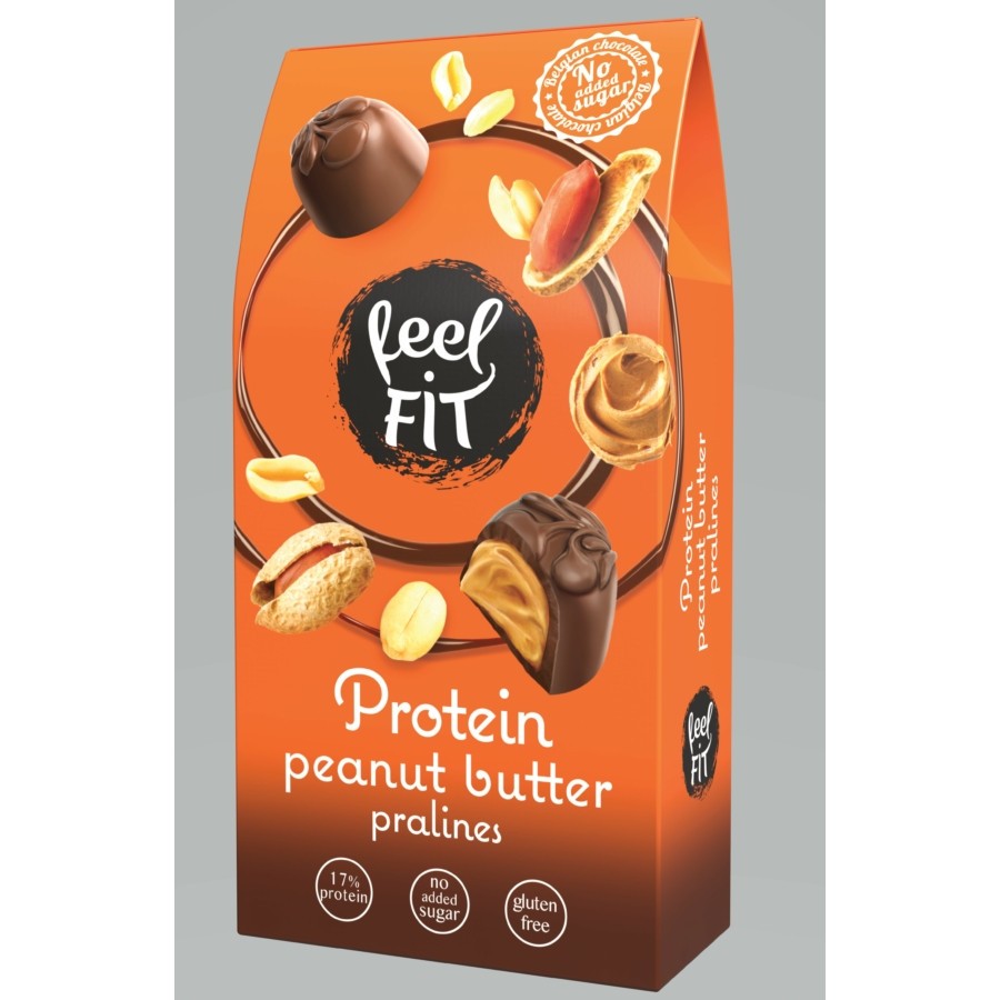 FEEL FIT PROTEIN MOGYORÓV.PRALINE 33G CM