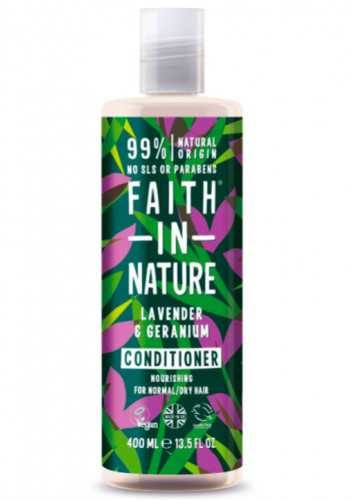 Faith in nature hajkondícionáló levendula-geránium 400 ml