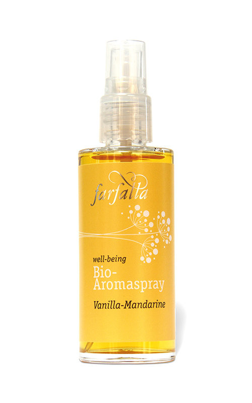 Farfalla Bio Aromaspray - Vanília-Mandarin