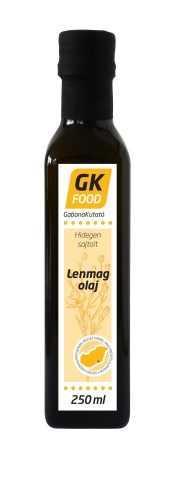 Gk Food lenmag olaj 250 ml