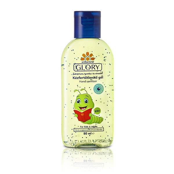 Glory kézfertőtlenítő gél kiko 80 ml