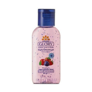 Glory kézfertőtlenítő gél vegyes gyümölcs 50 ml