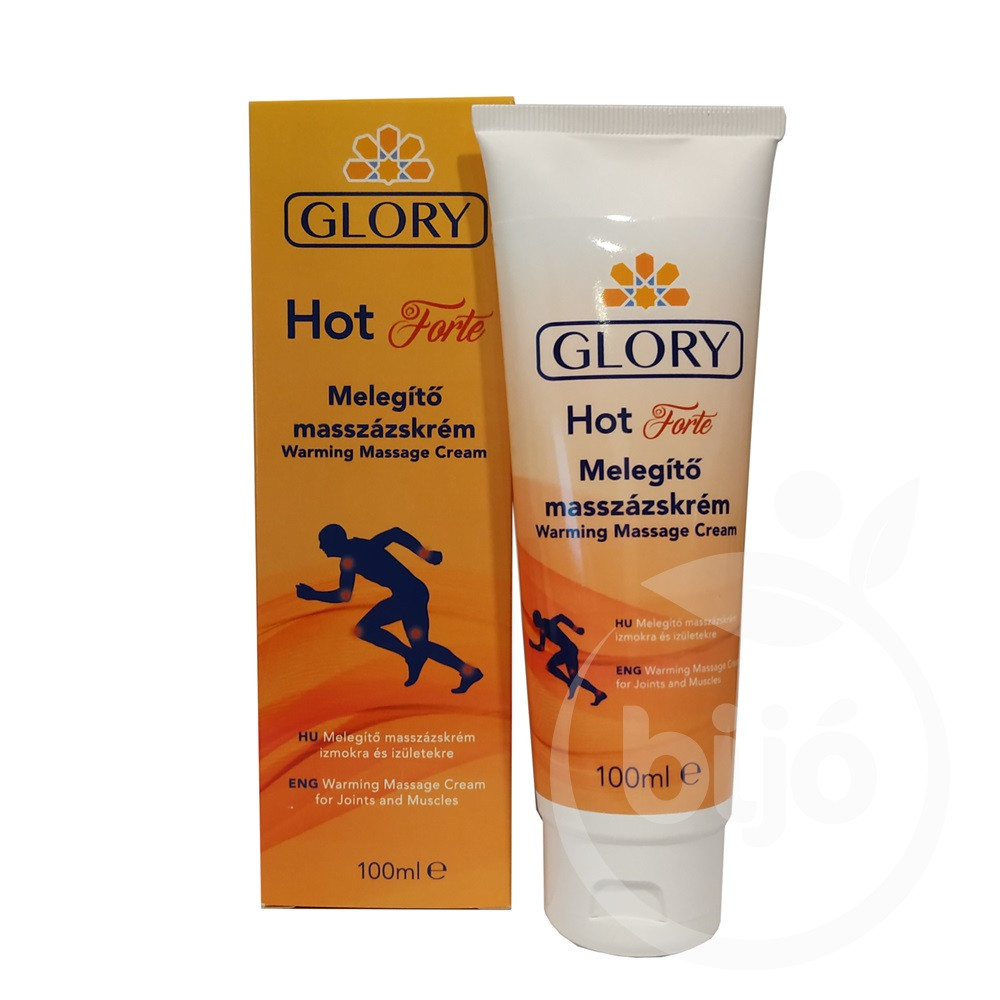 Glory melegítő (Harrar) masszázskrém hot forte 100 ml