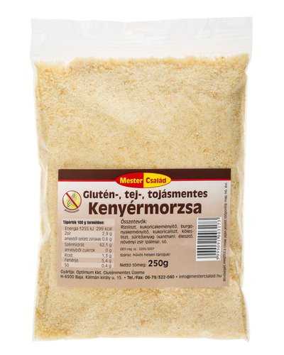 Gluténmentes zsemlemorzsa 250 g