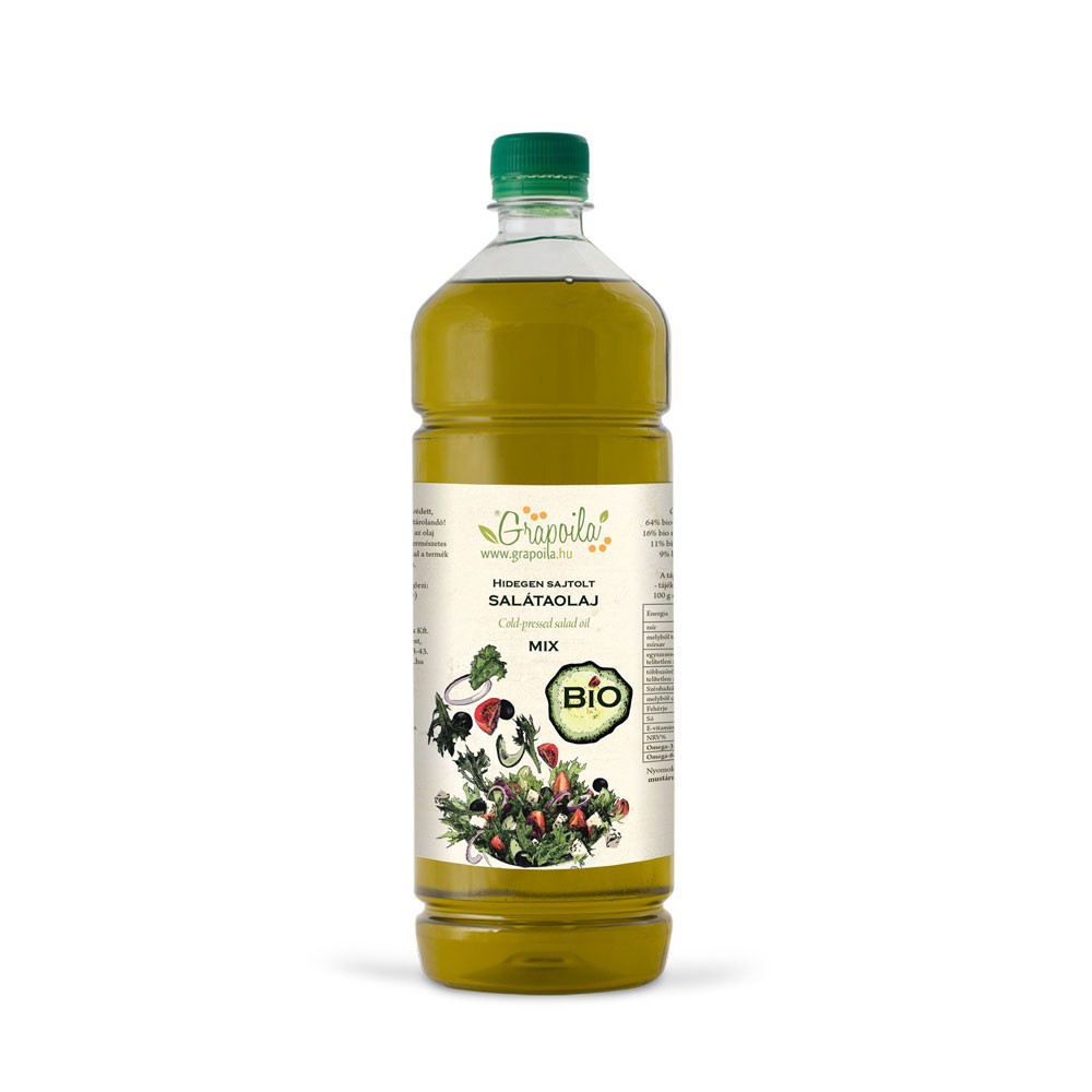 Grapoila Salátaolaj BIO 1000 ml PET