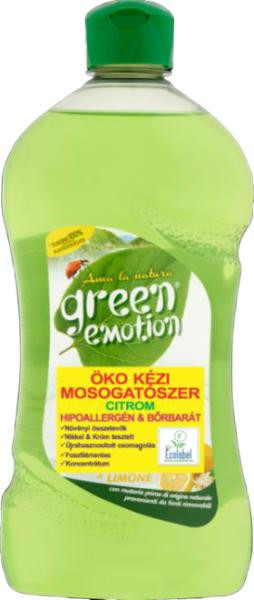 Green Emotion öko kézi mosogatókoncentrátum citromos 500 ml