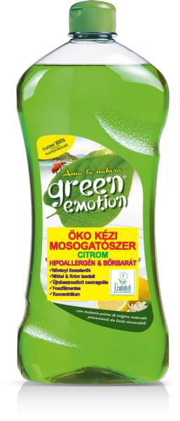 Green Emotion öko kézi mosogatószer citrom 1000 ml