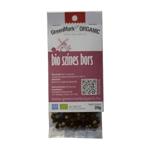 Greenmark bio színes bors 20 g