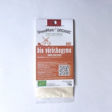 Greenmark bio vöröshagyma őrölt 10 g