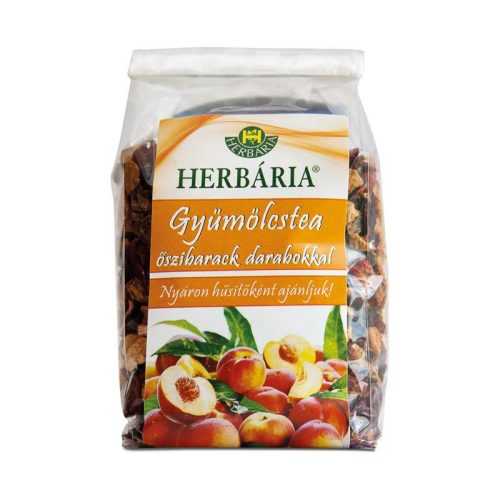 HERBÁRIA GYÜMÖLCSTEA ÖSZIBARACK DARABOKKAL 120G