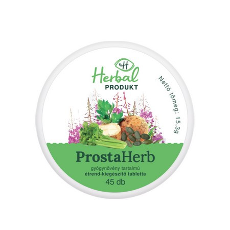 Herbalprodukt prostaherb gyógynövény tartalmú étrend-kiegészítő tabletta 45 db