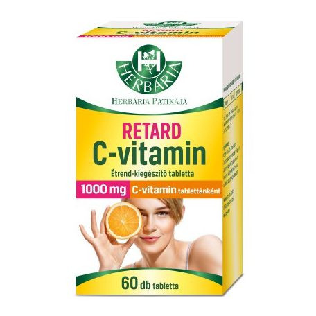 Herbária C-Vitamin Retard 1000Mg 60 db