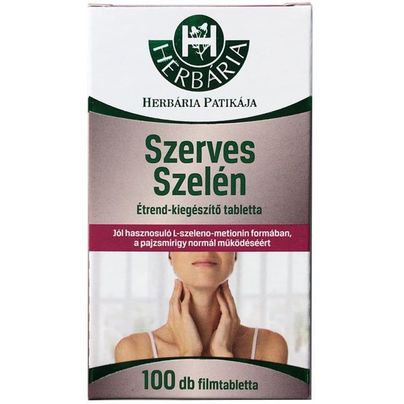 Herbária Szerves Szelén étr.kieg. Tabl. 100 db 100 db