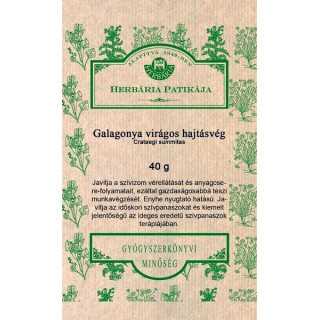 Herbária galagonya virágos hajtásvég tea 40 g