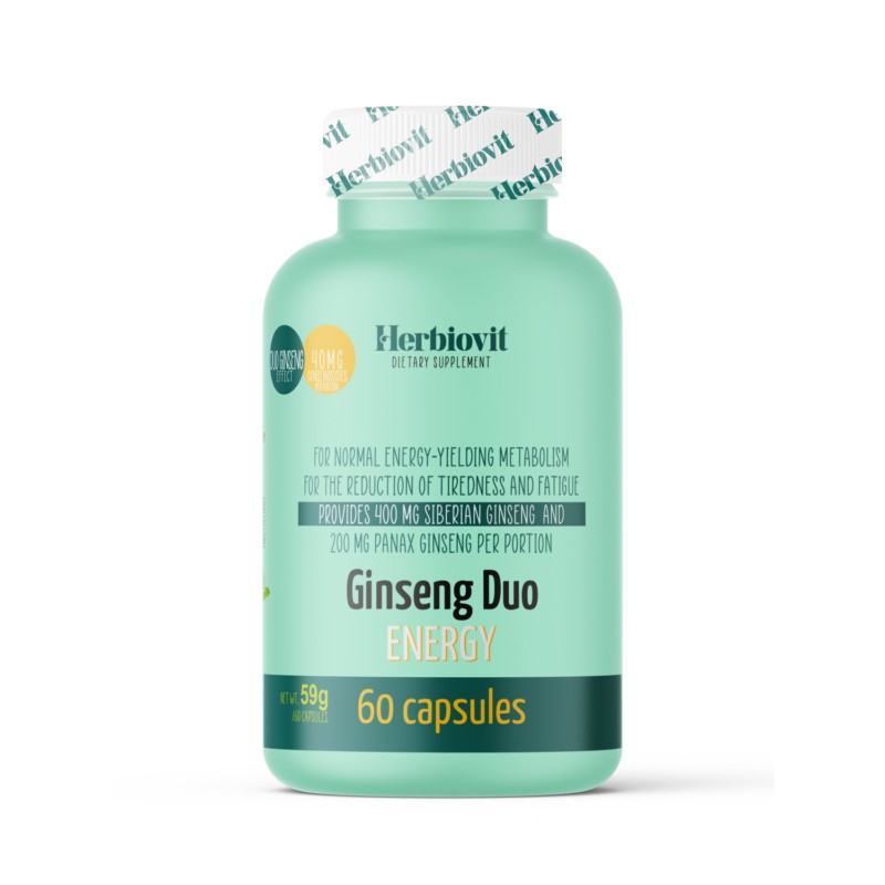 Herbiovit Ginseng Duo Energy kapszula 60 db