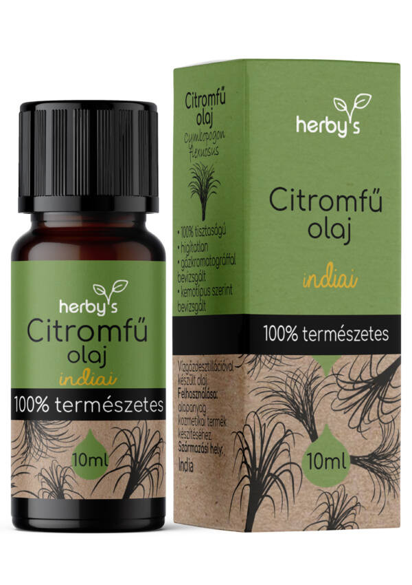 Herbys indiai citromfű illóolaj 10 ml