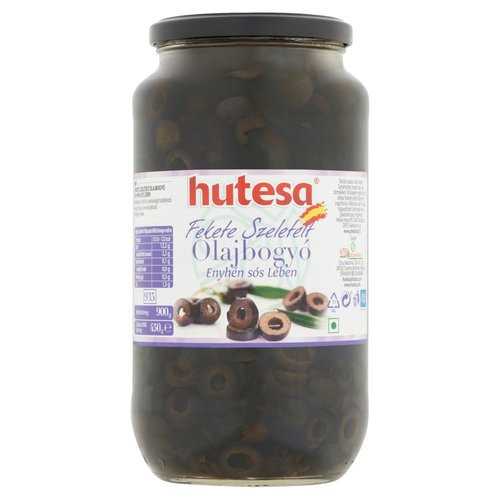 Hutesa fekete szeletelt olajbogyó 935 ml